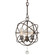 Solaris Three Light Outdoor Chandelier in English Bronze (60|SOL-9325-EB)