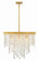 Winham Eight Light Chandelier in Antique Gold (60|WIN-618-GA-CL-MWP)