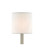 White Cotton Chandelier Shade Shade in White Cotton (142|0455)