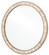 Hyson Collection Mirror in Chiseled Horn/Natural/Mirror (142|1000-0070)