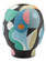 So Nouveau Vase in Blue/Green/Black/Yellow (142|1200-0460)
