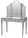 Gilda Collection Mirror in Granello Silver Leaf/Antique Mirror (142|1300)