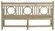 Leagrave Bench in Portland/Faux Bois (142|2722)