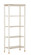 Aster Etagere in Off-White/Fog/Brass (142|3000-0203)