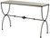 Agora Console Table in Rustic Bronze/Polished Concrete (142|4142)