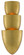 Canaletto Wall Sconce Three Light Wall Sconce in Contemporary Gold Leaf/Painted Gold (142|5000-0131)
