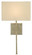 Ashdown One Light Wall Sconce in Silver Leaf (142|5900-0004)