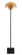 La Rue One Light Table Lamp in Brushed Brass/Black (142|6000-0721)