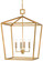 Denison Collection Four Light Lantern in Contemporary Gold Leaf (142|9000-0405)
