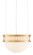 Lola One Light Pendant in Contemporary Gold Leaf/Painted Contemporary Gold (142|9000-0834)