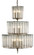Bevilacqua Collection 12 Light Chandelier in Silver Leaf (142|9309)