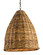 Basket One Light Pendant in Natural/Washed Driftwood (142|9845)