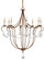 Crystal Lights Collection Eight Light Chandelier in Rhine Gold (142|9881) Crystal Lights Collection Eight Light Chandelier in Rhine Gold (142|9881)