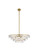Ella Six Light Pendant in Brass (173|1101D28BR)