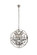 Geneva Five Light Pendant in Polished nickel (173|1130D20PN-SS/RC)