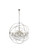 Geneva 18 Light Chandelier in Polished nickel (173|1130G43PN/RC)