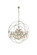 Geneva 18 Light Chandelier in Polished nickel (173|1130G43PN-GT/RC)