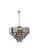 Sydney 33 Light Chandelier in Polished nickel (173|1201D44PN-SS/RC)