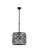 Madison Four Light Pendant in Matte Black (173|1206D14MB-SS/RC)
