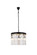 Sydney Six Light Pendant in Matte Black (173|1208D20MB/RC)
