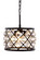 Madison Three Light Pendant in Matte Black (173|1214D12MB/RC)