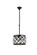 Madison Three Light Pendant in Matte Black (173|1214D12MB/RC)