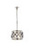 Madison Three Light Pendant in Polished Nickel (173|1214D12PN-SS/RC)