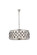 Madison Six Light Chandelier in Polished Nickel (173|1214D25PN-SS/RC)