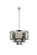 Sydney Nine Light Chandelier in Polished nickel (173|1231D26PN-SS/RC)