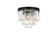 Sydney Nine Light Flush Mount in Matte Black (173|1231F20MB/RC)