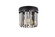 Sydney Three Light Flush Mount in Matte Black (173|1238F12MB-SS/RC)