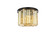 Sydney Six Light Flush Mount in Matte Black (173|1238F20MB-GT/RC)