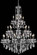 St. Francis 24 Light Chandelier in Dark Bronze (173|2016G36DB/RC)