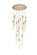 Weston 16 Light Pendant in satin gold (173|2067G36SG)