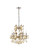 Maria Theresa Six Light Pendant in Golden Teak (173|2800D20GT-GT/RC)
