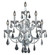 Maria Theresa Seven Light Wall Sconce in Chrome (173|2801W7C/RC)