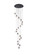 Eren LED Pendant in Black (173|3505D20BK)