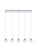 Eren LED Pendant in Chrome (173|3505D32C)