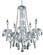 Verona Five Light Chandelier in Chrome (173|7955D21C-GT/RC)