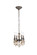 Lillie Four Light Pendant in Pewter (173|9104D10PW-GT/RC)
