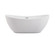 Ines Bathtub in glossy white (173|BT10362GW)