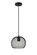 KELLER One Light Pendant in Black (173|LD2249BK)