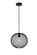 KELLER One Light Pendant in Black (173|LD2250BK)