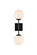 Neri Two Light Wall Sconce in Black and White (173|LD2358BK)