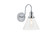 Histoire One Light Wall Sconce in chrome and clear (173|LD4017W7C)