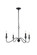 Rohan Four Light Pendant in Matte Black (173|LD5006D30MB)