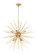 Timber Eight Light Pendant in Brass (173|LD5039D30BR)