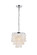 Selene One Light Pendant in Chrome and White (173|LD5050D10C)