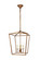 Maddox Four Light Pendant in Vintage Gold (173|LD6008D17G)