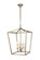 Maddox Four Light Pendant in Vintage Silver (173|LD6008D17S)